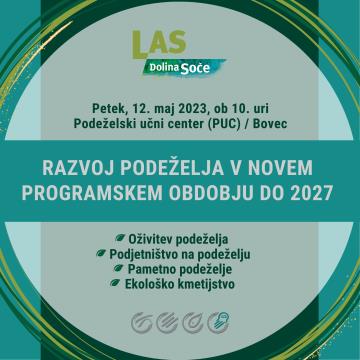 RAZVOJ PODEŽELJA V PROGRAMSKEM OBDOBJU DO 2027
